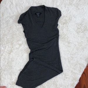 Dark gray dress
